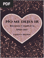 NO ME DEJES IR Bilogia Completa - EmeJota Brown