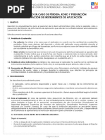 Protocolo en Caso de Perdida o Robo de Instrumentos de Aplicacion ENLA 2023 - 1711