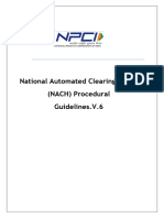 NACH Procedural Guidelines V.6