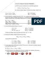 Enthalpy Changes Worksheet 234c2a8