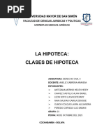 Clases de Hipoteca - Civil Ii Gr. 23