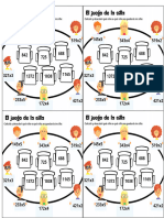 El Juego de La Silla. Multiplicaciones