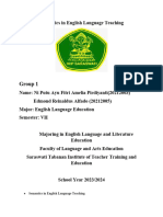 Semantics in English Language Teaching (Ayu Fitri)