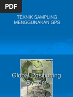 Kuliah 5 Teknik Sampling Menggunakan GPS