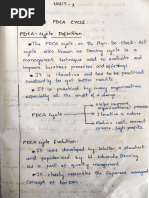 PDCA Cycle Class Notes