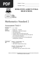 2020 MS - Hurlstone Agricultural HS - Trial Paper (With Solutions)