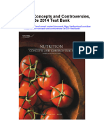 Nutrition Concepts and Controversies 3e 2014 Test Bank