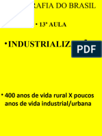 13 AULA Industrialização