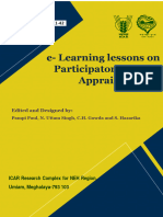 E-Learning Lessons On Participatory Rural Appraisal