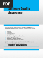 PM-Software Quality Assurance