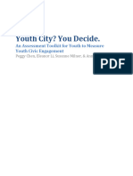 Youth City - An Assessment Toolkit For Youth Engagement