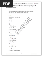 Chemistry CH 12