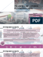 Administradora de Fondos de Pensiones (AFP)