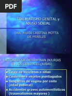 Traumatismo Genital y Abuso Sexual-2010