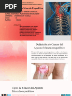 Grupo 3 Cancer de Sistema Musculo Esqueletico