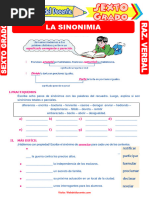 Sinonímia Habilidad Verbal