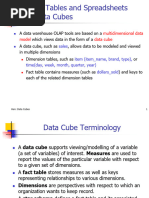 Data Cube Technology