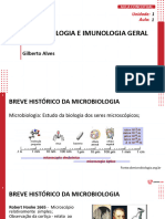 UNI 01, Aula 01 - História Da Microbiologia