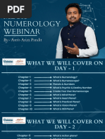 Mega Numerology Webinar Day - 1