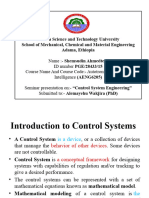 Control System Engineering PPT by Shemsudin