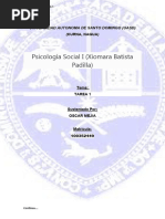 Cuestionario de Lectura de Psicologia Social 1