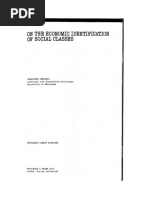 Carchedi Guglielmo On The Economic Identification of Social Classes 1977