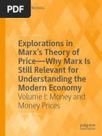 Howard Nicholas Explorations in Marx S Theory of Price Why Marx Is Still Relevant For Understanding The Modern Econom 2022