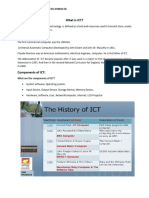 What Is ICT?: Notes of ICT by Prof. Dr. SAEED AHMAD SB