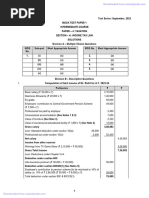 Taxation - Answers