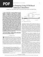 Vibration Damping Using CCII-Based Inductance Simulators