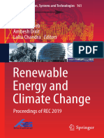 Renewable Energy and Climate Change: Dipankar Deb Ambesh Dixit Laltu Chandra Editors