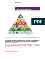 La Pyramide Alimentaire