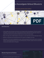 Using OSINT To Investigate School Shooters