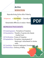 Human Reproduction Notes by Andleaf