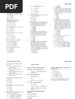 Differential Equation Questions