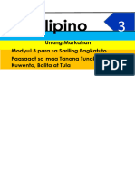 Filipino 4 Module 3