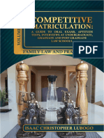 Matriculation Exam Guide For Family Procedure in Uganda by Lubogo First Edition TR