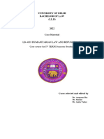 IHL IVth Term Humanitarian and Refugee Law LB 4035 2022 Compressed