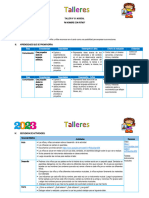 TALLERES 4 Y 5 AÑOS Semana 34 Del 13 Al 17 de Noviembre