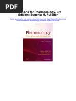 Test Bank For Pharmacology 3rd Edition Eugenia M Fulcher