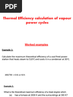 Presentation - Class#7 Thermal Efficiency