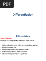 Lecture (8) Derivatives