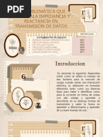 La Problematica en Impendencia, Reactancia en Transmicion de Datos