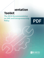 Implementation Toolkit For The Oecd Recommendation On Sme and Entrepreneurship Policy