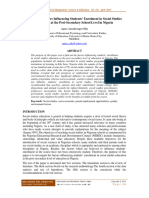 8-A Study of Factors Influencing Students' Enrolment in Social