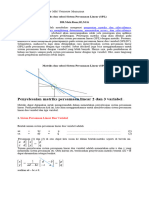 6 Matriks Dan LP Pertemuan 6