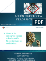 Accion Toxicologica Antibioticos - Semana 2