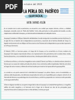 Crónica Sobre Guayaquil-Ayllón