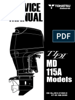 Tohatsu MD 115A SM