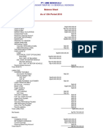 Standard Balance Sheet